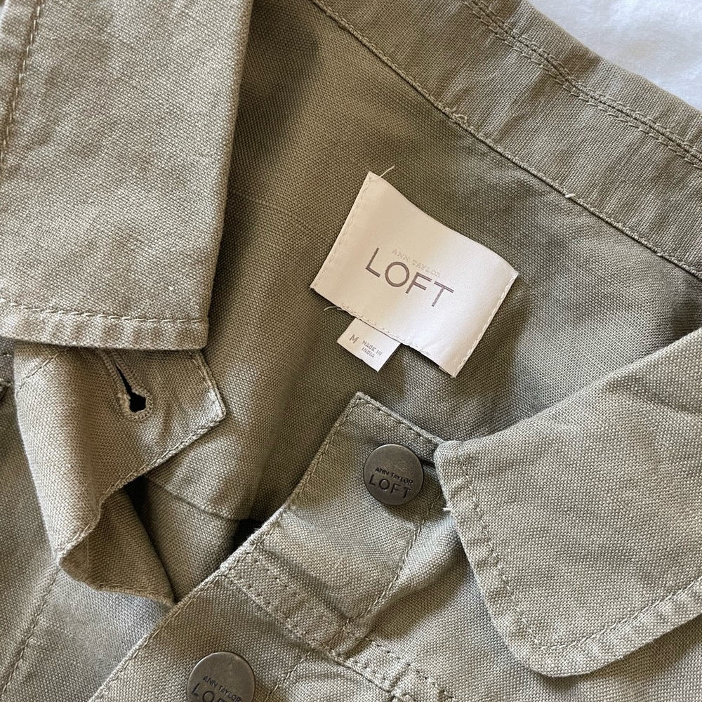 Loft Cropped Lightweight Jacket - Medium - image 3